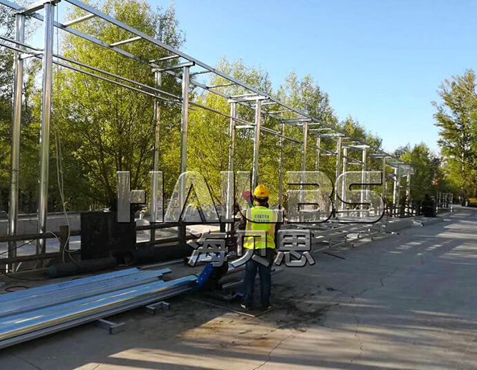  陜西榆林-玻璃漂流滑道